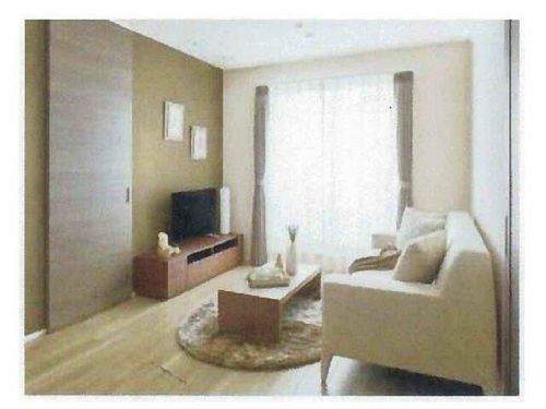 メゾン天白公園東 E棟の居間