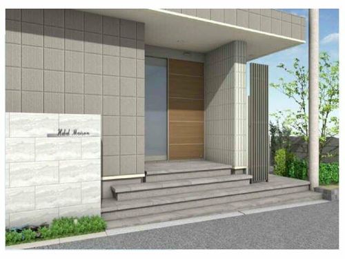 メゾン天白公園東 E棟の玄関