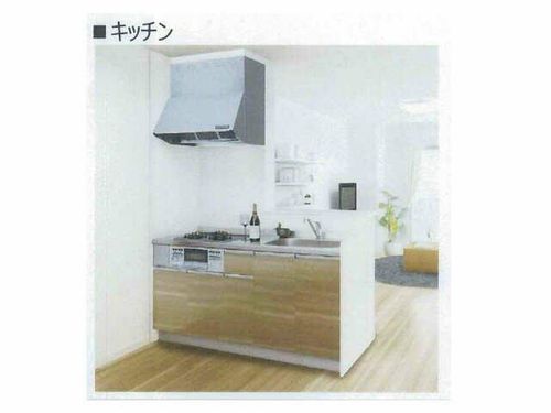 メゾン天白公園東 E棟のキッチン