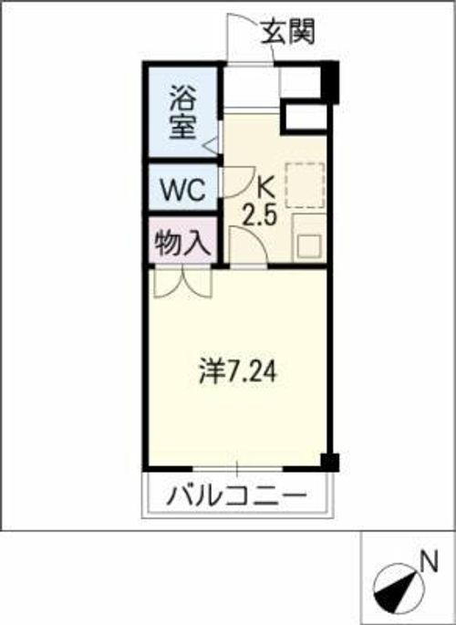 TKハイツⅠの間取り