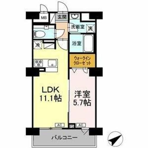 リュミエール千種の間取り
