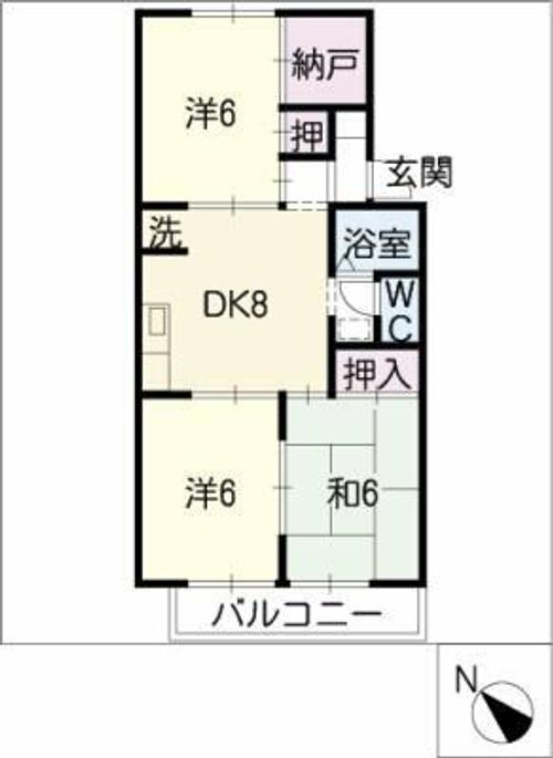 セジュール林の間取り