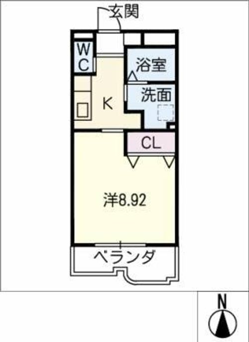 マンハイムMの間取り