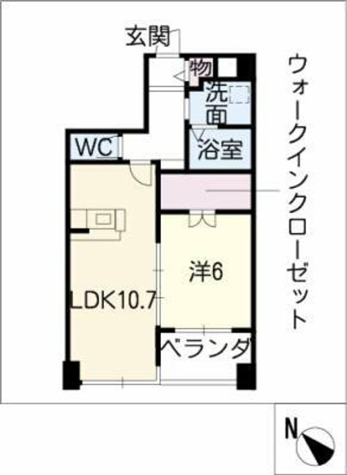 Tiffanyの間取り