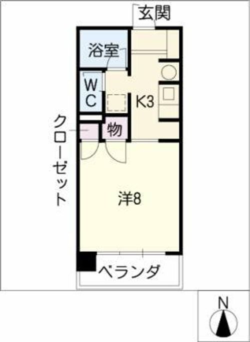第5庭園ビルの間取り