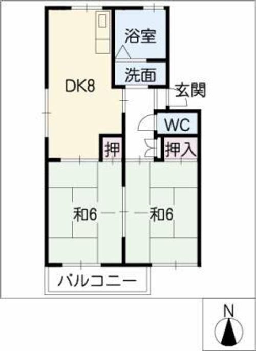 マルシンハイツの間取り
