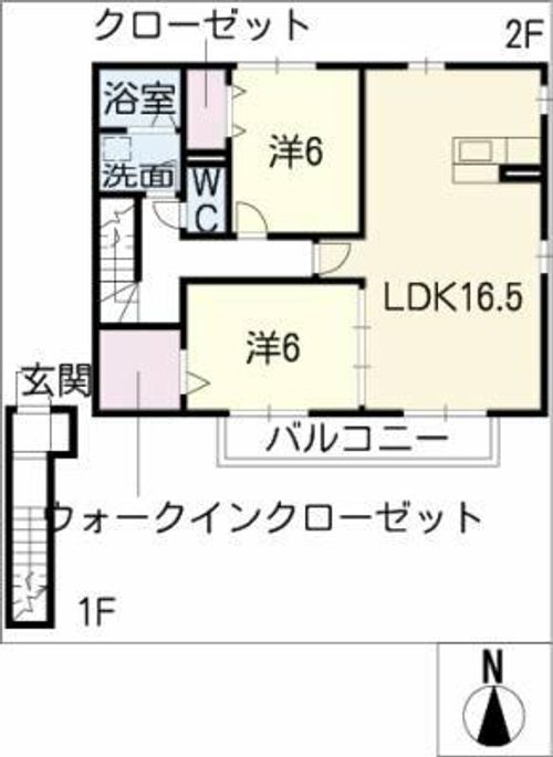 フォンテーヌの間取り