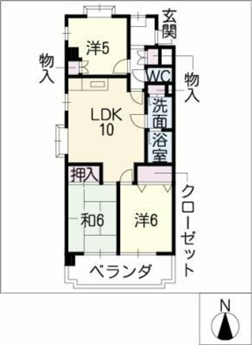 グラシアンの間取り