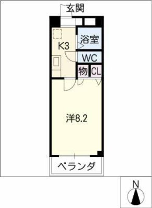 グレイス・1の間取り