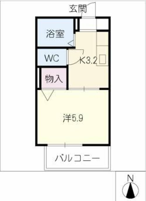 エスポワールの間取り