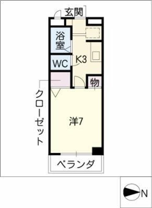 フレンド21の間取り