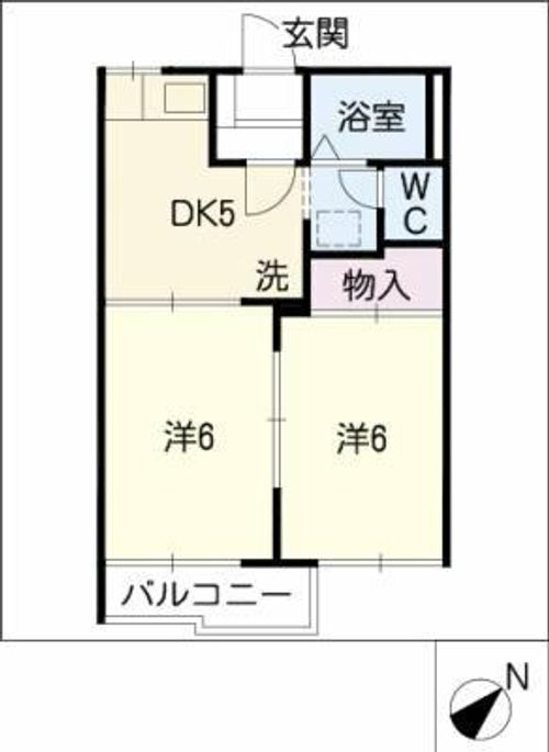 タウニーY3,Y5の間取り