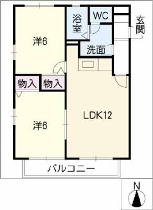 COTTAGE.Kの間取り