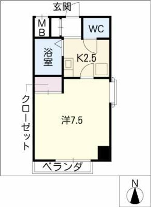 飯田ビルの間取り