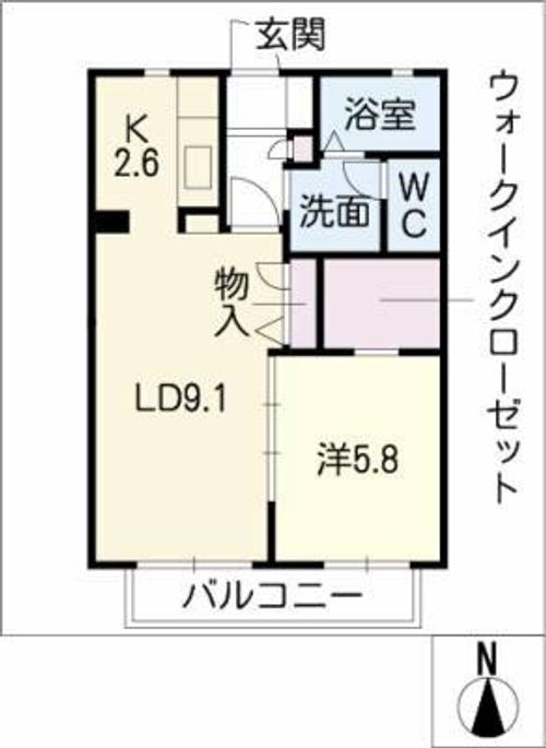 アルテシアの間取り