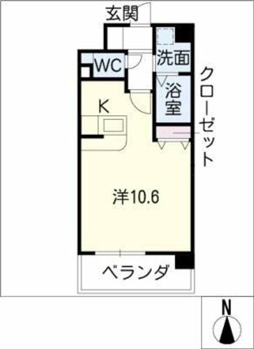 ジュネス瑞穂の間取り