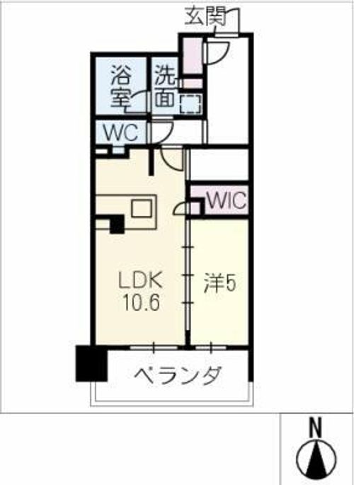ローレルアイ名駅東の間取り