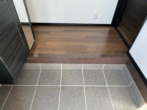 愛知県清須市新清洲3丁目(一戸建)の賃貸物件の玄関