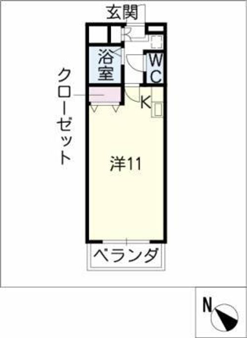 フェリシア本山の間取り