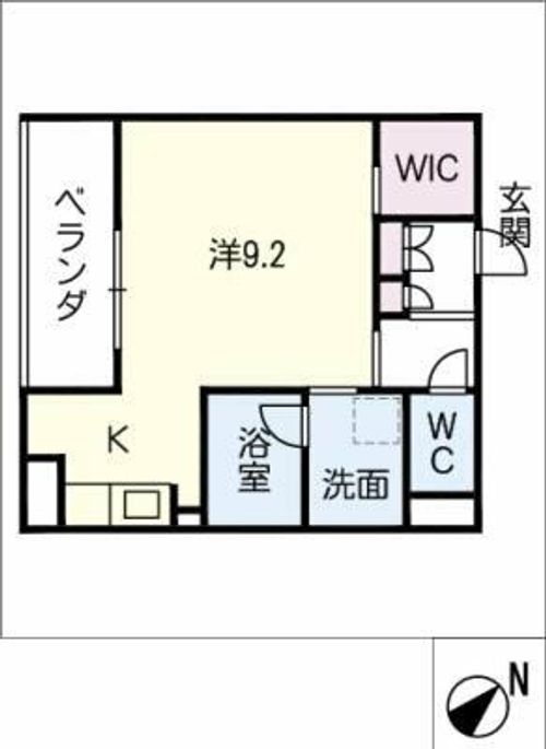 ラッフィナートの間取り