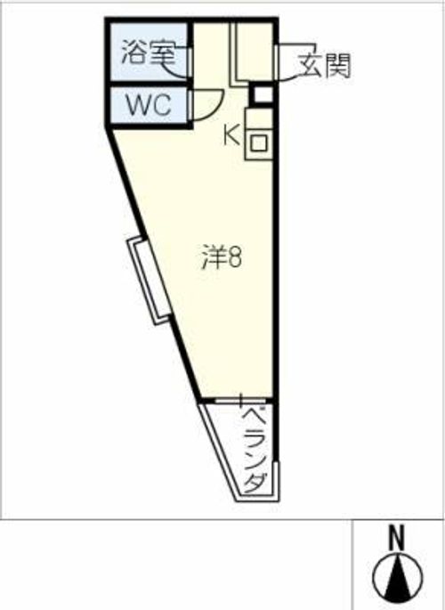 プチマンション江南の間取り