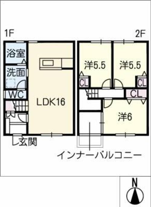 愛知県豊田市土橋町8丁目(一戸建)の賃貸物件の間取り