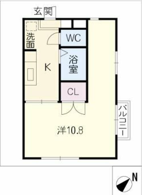 アムール南加木屋の間取り