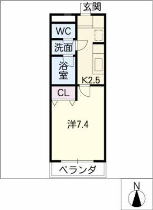 WILL大森の間取り