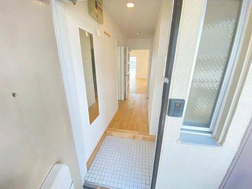 メゾン貴船 Cの玄関