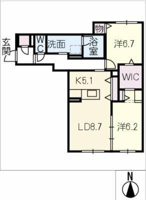 カサ リベルテの間取り
