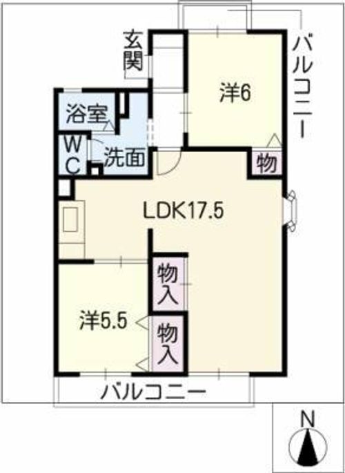 ベル・プレジオの間取り