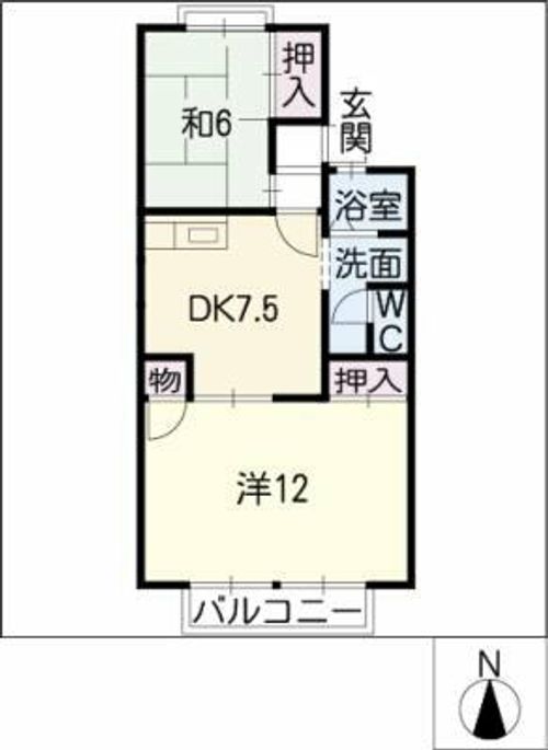 サンシャインサカエの間取り