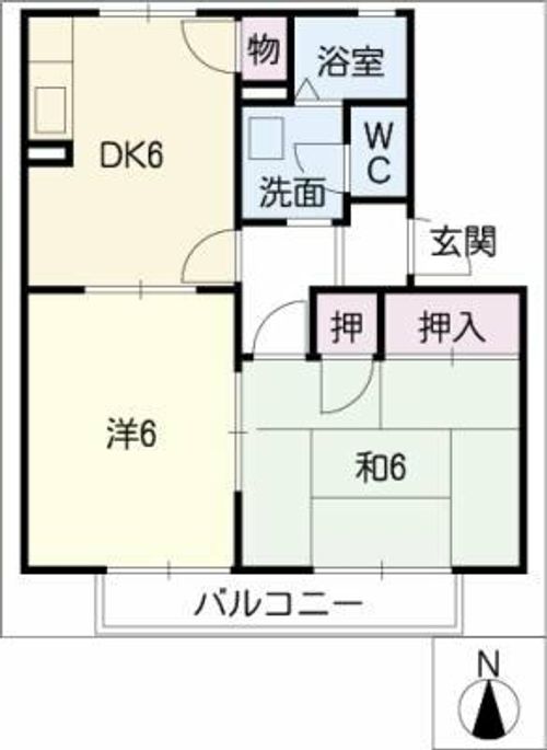 グリーンシャルマンの間取り