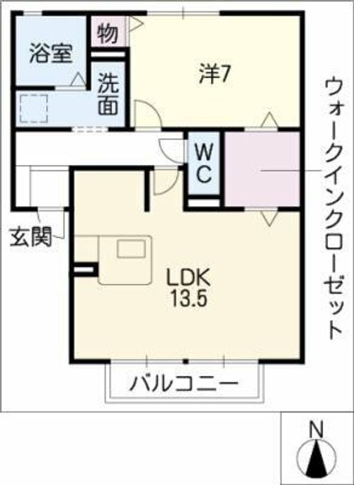 ハックベリーの間取り