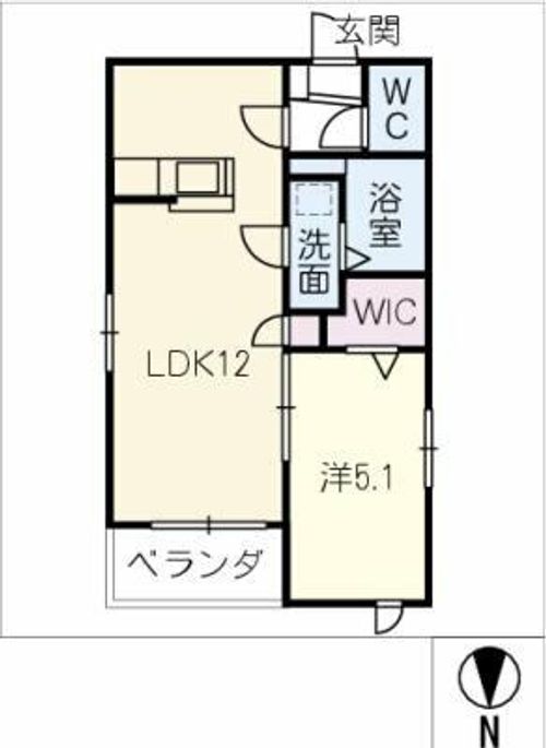 フェルマータ新瑞の間取り