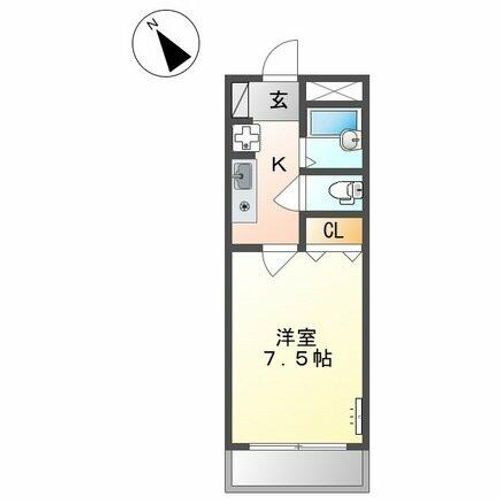 グリーンヒルズ図書館通りの間取り