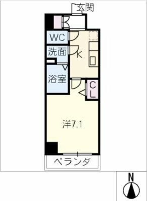 P’s imaikeの間取り