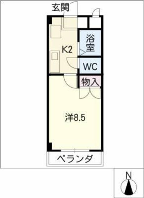 レジュールオザワの間取り