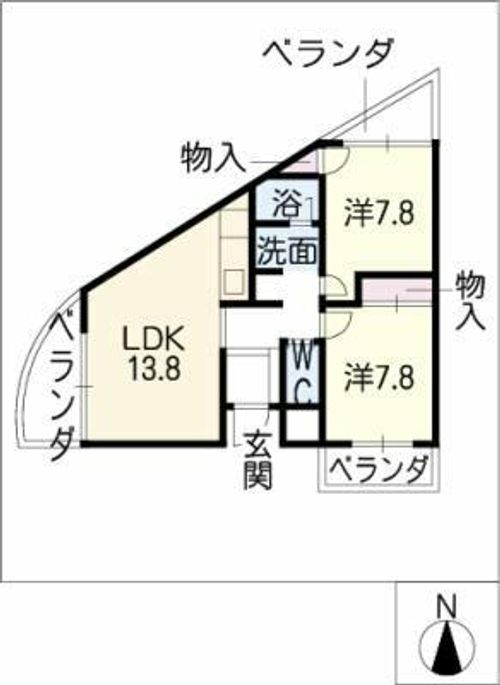 HARAX表山の間取り
