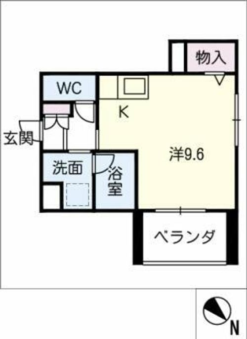 グランセントラル ミラまちの間取り