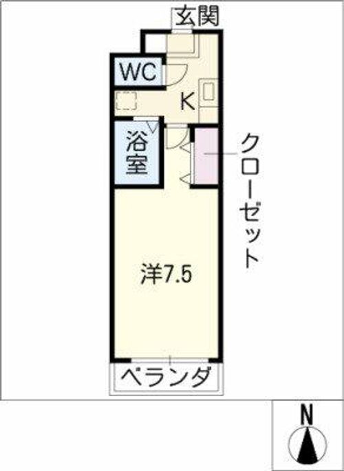 A・City熊味IIの間取り