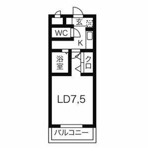 A・City熊味IIの間取り