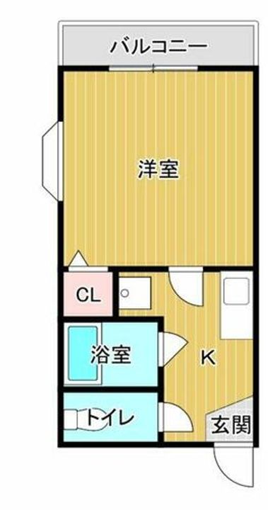 東伸ヴィレッジ1-Aの間取り