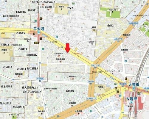 第2アイオーキャッスルの地図