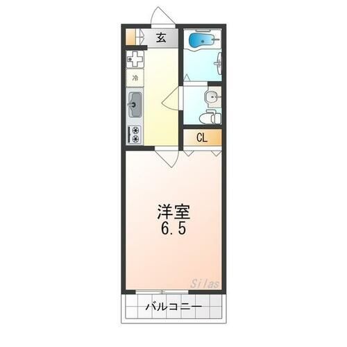 CASA堺東の間取り