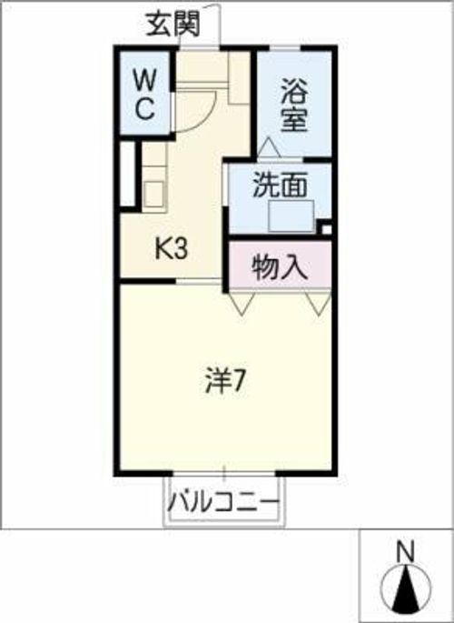 ハウスきららの間取り