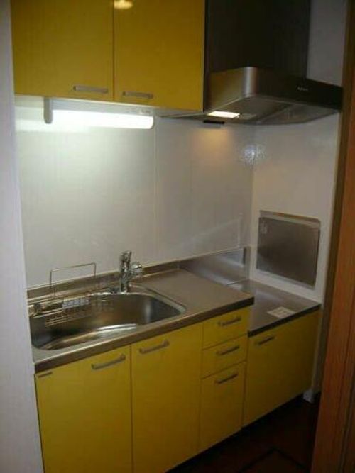 ヴァンヴェールB棟のキッチン