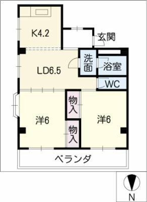 レジデンス吹上の間取り