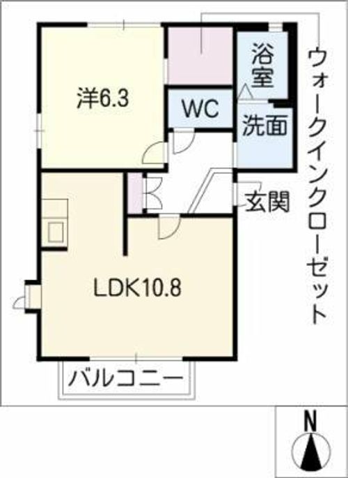 グリーンパレスの間取り