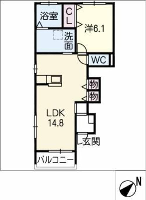 ダールフルートの間取り